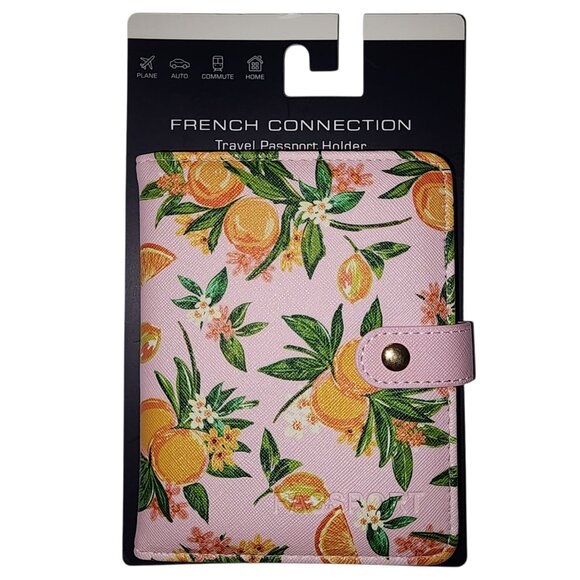 FRENCH CONNECTION Travel Passport Holder - Picture 1 of 4